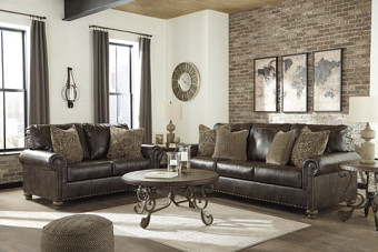 View Nicorvo Coffee Sofa and Loveseat set