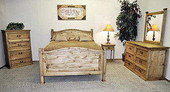 View Rustic Short Bed Set