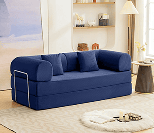Perri Compressed Sofa (Blue or Green)